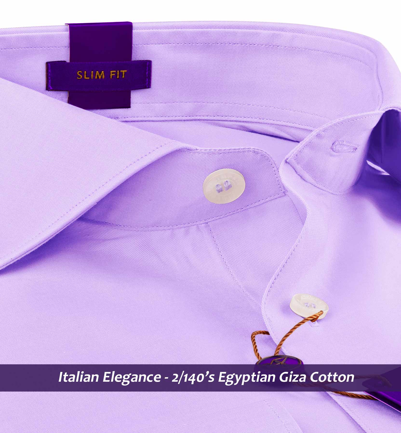 Manchester- The Best Formal Lilac- 2/140 Egyptian Giza Cotton