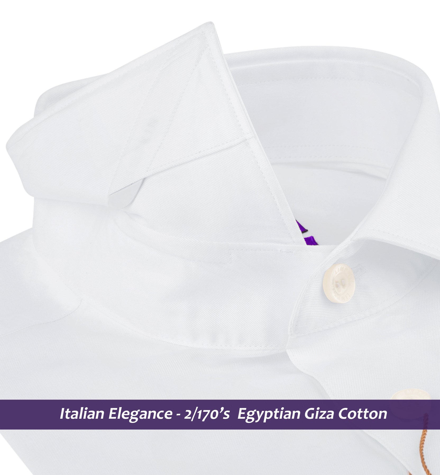 Winchester- The Best Formal White Twill- 2/170 Egyptian Giza Cotton