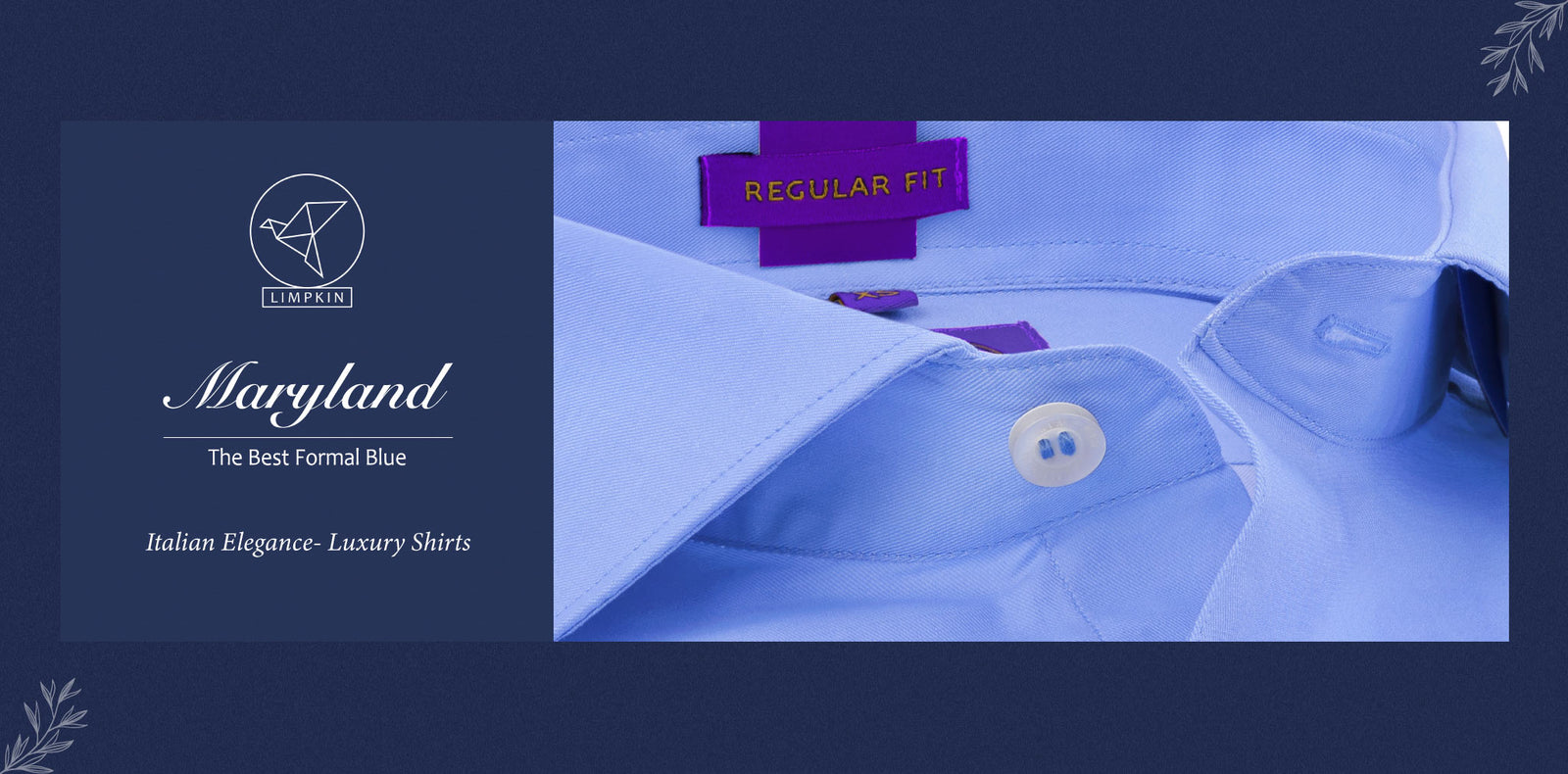 Louis Philippe - The finest quality Giza cotton shirt by Luxure